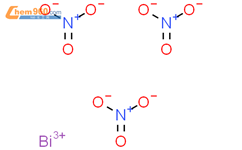 硝酸铋结构式图片|10361-44-1结构式图片
