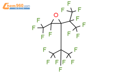 2-氟-3,3-双[1,2,2,2-四氟-1-(三氟甲基)乙基]-2-(三氟甲基)环氧乙烷结构式图片|103697-22-9结构式图片