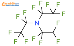1,1,2,2,2-pentafluoro-N-(perfluoroethyl)-N-(1,1,2,2-tetrafluoroethyl)ethanamine结构式图片|103811-96-7结构式图片
