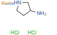 3-氨基吡咯烷盐酸盐结构式图片|103831-11-4结构式图片
