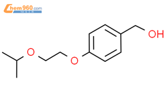 4-[2-(1-甲基乙氧基)乙氧基]苯甲醇结构式图片|1039828-27-7结构式图片
