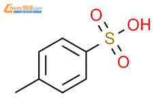 对甲苯磺酸结构式图片|104-15-4结构式图片