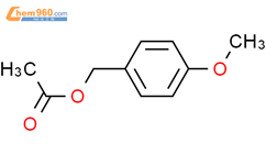 乙酸大茴香酯结构式图片|104-21-2结构式图片
