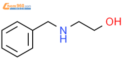 N-苄基乙醇胺结构式图片|104-63-2结构式图片
