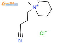 N-腈丙基-N-甲基哌啶氯盐结构式图片|1040381-05-2结构式图片