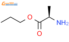 (9ci)-D-丙氨酸丙酯结构式图片|104055-32-5结构式图片