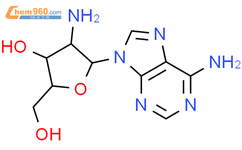 2'-氨基-2'-脱氧腺苷结构式图片|10414-81-0结构式图片