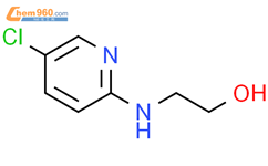 2-((5-氯吡啶-2-基)氨基)乙醇结构式图片|1041576-44-6结构式图片