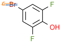 4-溴-2,6-二氟苯酚结构式图片|104197-13-9结构式图片