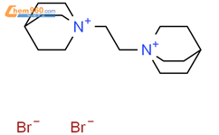 1-Azoniabicyclo[2.2.2]octane, 1,1'-(1,2-ethanediyl)bis-, dibromide结构式图片|104304-11-2结构式图片