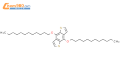 4,8-Bis(dodecyloxy)benzo[1,2-b:4,5-b']dithiophene结构式图片|1044795-04-1结构式图片