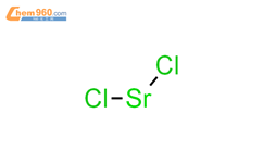 氯化锶结构式图片|10476-85-4结构式图片