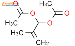 2-甲基-2-丙烯-1,1-二醇二乙酸结构式图片|10476-95-6结构式图片