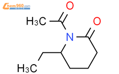(9ci)-1-乙酰基-6-乙基-2-哌啶酮结构式图片|104886-00-2结构式图片