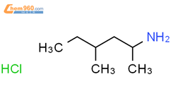 1,3-二甲基戊胺结构式图片|105-41-9结构式图片