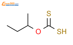 二硫代碳酸 O-(1-甲基丙基)酯结构式图片|105-47-5结构式图片