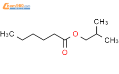 己酸异丁酯结构式图片|105-79-3结构式图片