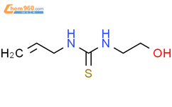 N-烯丙基-N'-2-羟乙基硫脲结构式图片|105-81-7结构式图片