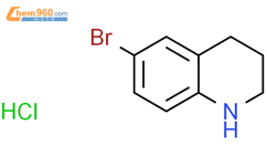 6-溴-1,2,3,4-四氢喹啉盐酸盐结构式图片|1050161-23-3结构式图片