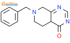 7-苄基-5,6,7,8-四氢吡啶并[3,4-d]嘧啶-4(4aH)-酮结构式图片|1053656-41-9结构式图片