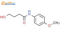Butanamide, 4-hydroxy-N-(4-methoxyphenyl)-结构式图片|105461-04-9结构式图片