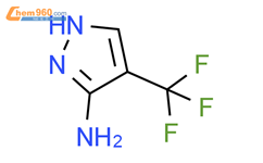 4-三氟甲基-1H-吡唑-3-胺结构式图片|1056139-87-7结构式图片