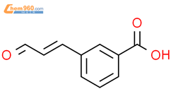 Benzoic acid, 3-(3-oxo-1-propenyl)-结构式图片|105650-37-1结构式图片