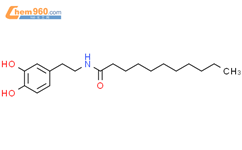 Undecanamide, N-[2-(3,4-dihydroxyphenyl)ethyl]-结构式图片|105955-09-7结构式图片