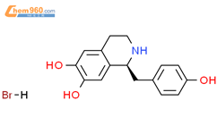 (S)-(-)-去甲乌药碱氢溴酸盐结构式图片|105990-27-0结构式图片