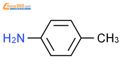 对甲基苯胺结构式图片|106-49-0结构式图片