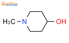 4-羟基-N-甲基哌啶结构式图片|106-52-5结构式图片