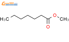 庚酸甲酯结构式图片|106-73-0结构式图片
