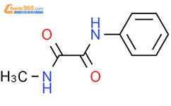 Ethanediamide, N-methyl-N'-phenyl-结构式图片|10605-18-2结构式图片