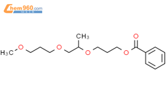 Propanol, 1(or2)-[2-(2-methoxymethylethoxy)methylethoxy]-, benzoate结构式图片|106065-10-5结构式图片