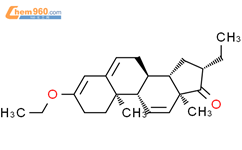 Androsta-3,5,11-trien-17-one, 3-ethoxy-16-ethyl-, (16b)-结构式图片|106154-77-2结构式图片