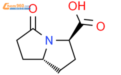 1H-Pyrrolizine-3-carboxylicacid, hexahydro-5-oxo-, (3R,7aR)-rel-结构式图片|106281-22-5结构式图片