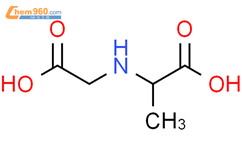 (9ci)-n-(羧基甲基)-丙氨酸结构式图片|106327-05-3结构式图片