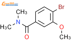 N,N-DIMETHYL 4-BROMO-3-METHOXYBENZAMIDE