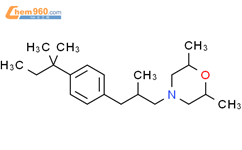 盐酸阿莫洛芬结构式图片|106614-68-0结构式图片