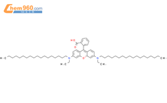 Xanthylium, 9-(2-carboxyphenyl)-3,6-bis(ethyloctadecylamino)-结构式图片|106853-80-9结构式图片
