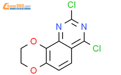 [1,4]Dioxino[2,3-h]quinazoline, 2,4-dichloro-8,9-dihydro-结构式图片|1072895-82-9结构式图片