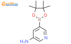 5-氨基吡啶-3-硼酸频哪醇酯结构式图片|1073354-99-0结构式图片