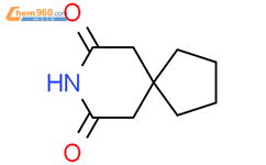 3,3-四亚甲基戊二酰亚胺结构式图片|1075-89-4结构式图片
