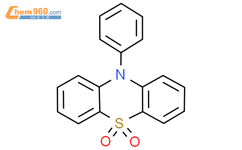 10-苯基-吩噻嗪-5,5-二氧化物结构式图片|107522-66-7结构式图片