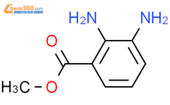 2,3-二氨基苯甲酸甲酯结构式图片|107582-20-7结构式图片