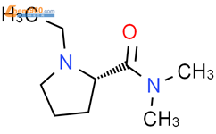 (s)-(9ci)-1-乙基-N,N-二甲基-2-吡咯烷羧酰胺结构式图片|107599-39-3结构式图片