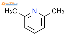 2,6-二甲基吡啶结构式图片|108-48-5结构式图片