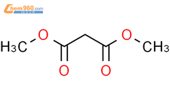 丙二酸二甲酯结构式图片|108-59-8结构式图片
