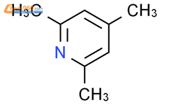 2,4,6-三甲基吡啶结构式图片|108-75-8结构式图片