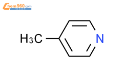 4-甲基吡啶结构式图片|108-89-4结构式图片